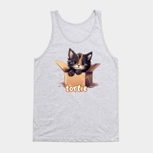 Tortie in a box Tank Top